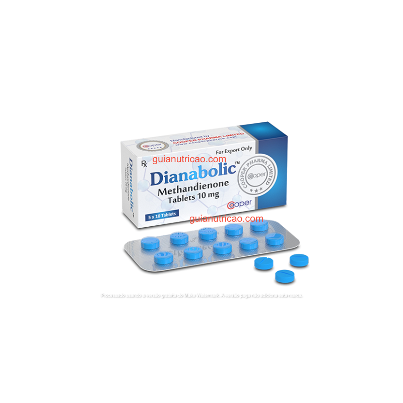 Dianabolic (Dianabol) 10mg 50 comprimidos - Cooper Pharma