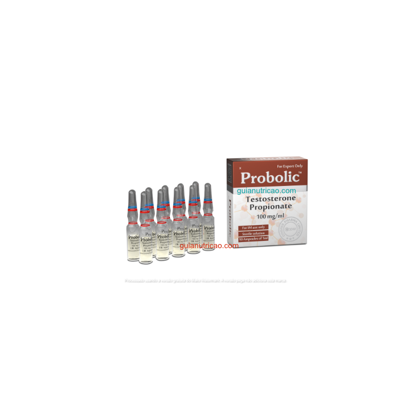 Probolic (Propionato de testosterona) 100mg 10 ampolas - Cooper Pharma