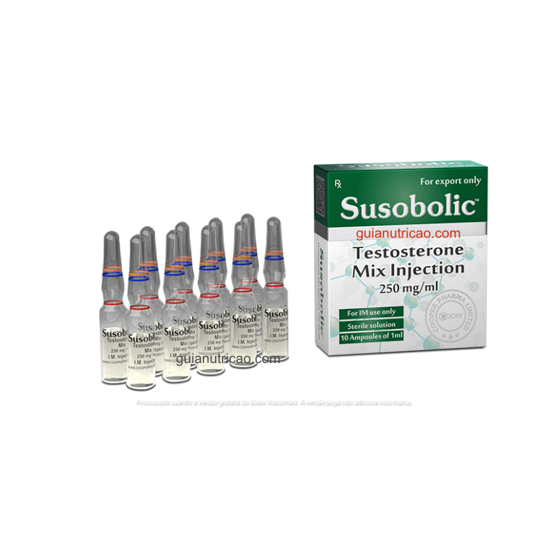 Susobolic (Durateston) 250mg 10 ampolas - Cooper Pharma