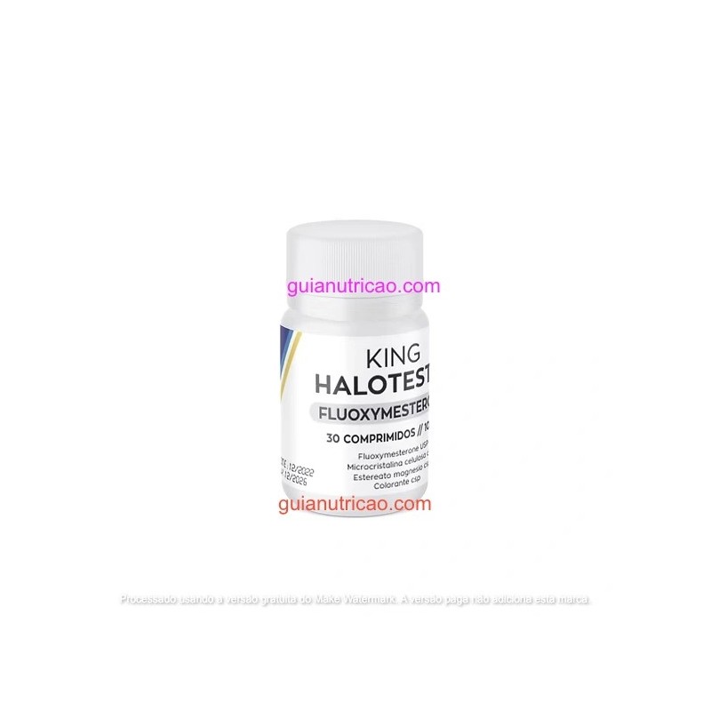 King Halotestin 10mg 30 Comprimidos - King Pharma King Halotestin 10mg 30 Comprimidos - King Pharma