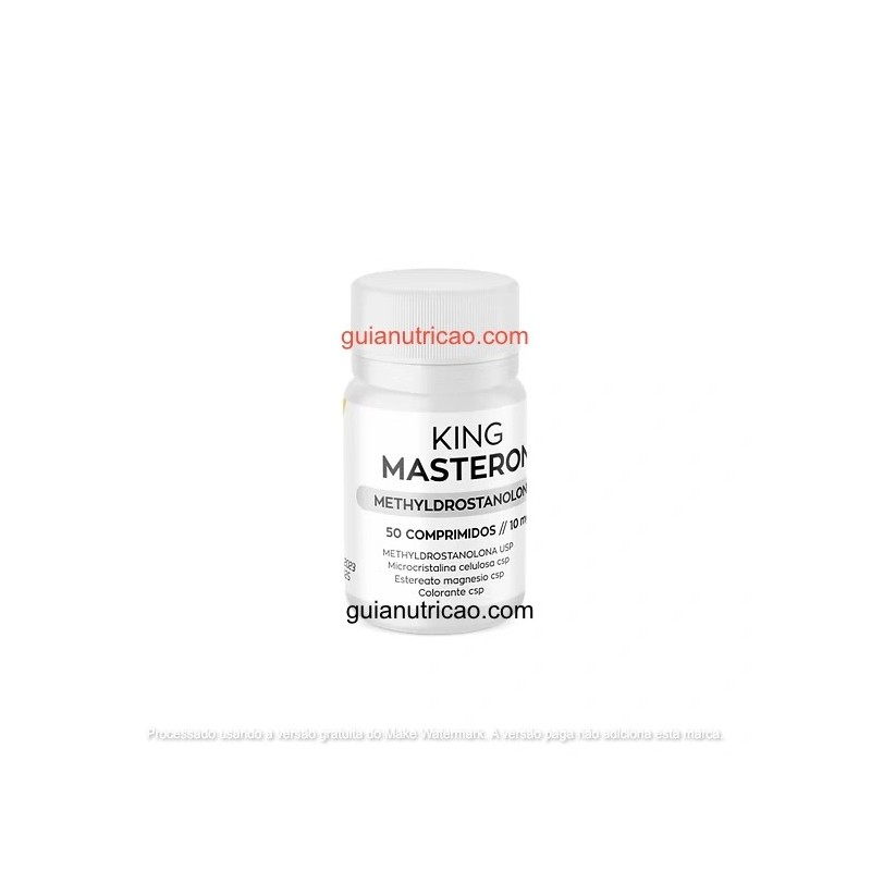 King Masteron Oral 10mg 50 Comprimidos - King Pharma King Masteron Oral 10mg 50 Comprimidos - King Pharma