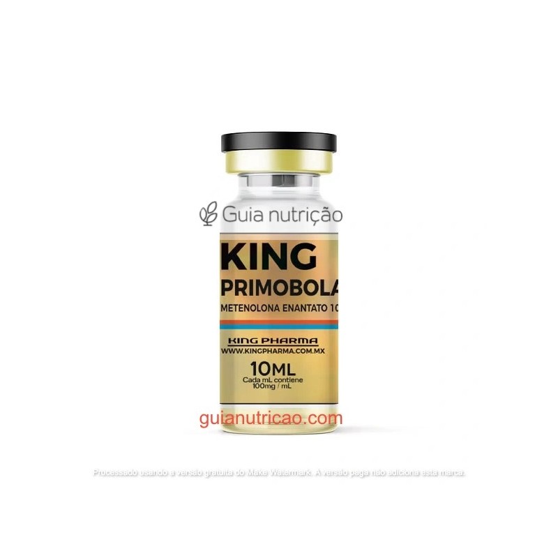 King Primobolan (Enantato) 10ml 100mg/ml - King Pharma King Primobolan (Enantato) 10ml 100mg/ml - King Pharma