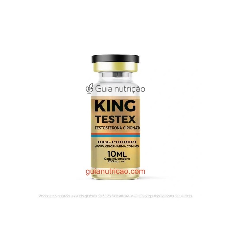 Testex (Cipionato de Testosterona) 10ml 250mg/ml - King Pharma Testex (Cipionato de Testosterona) 10ml 250mg/ml - King Pharma