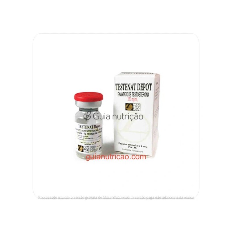 Testenat (Enantato de Testosterona) 4ml 250mg/ml - landerlan Testenat (Enantato de Testosterona) 4ml 250mg/ml - landerlan