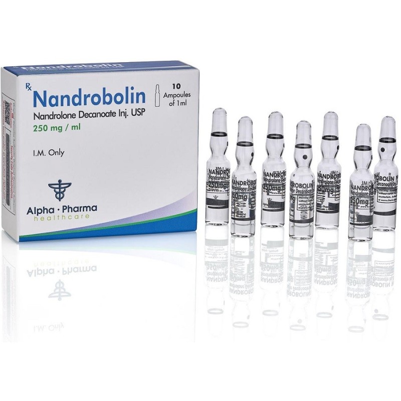 Decanoato de Nandrolona 10 Ampolas 250mg/ml - Alpha Pharma Decanoato de Nandrolona 10 Ampolas 250mg/ml - Alpha Pharma