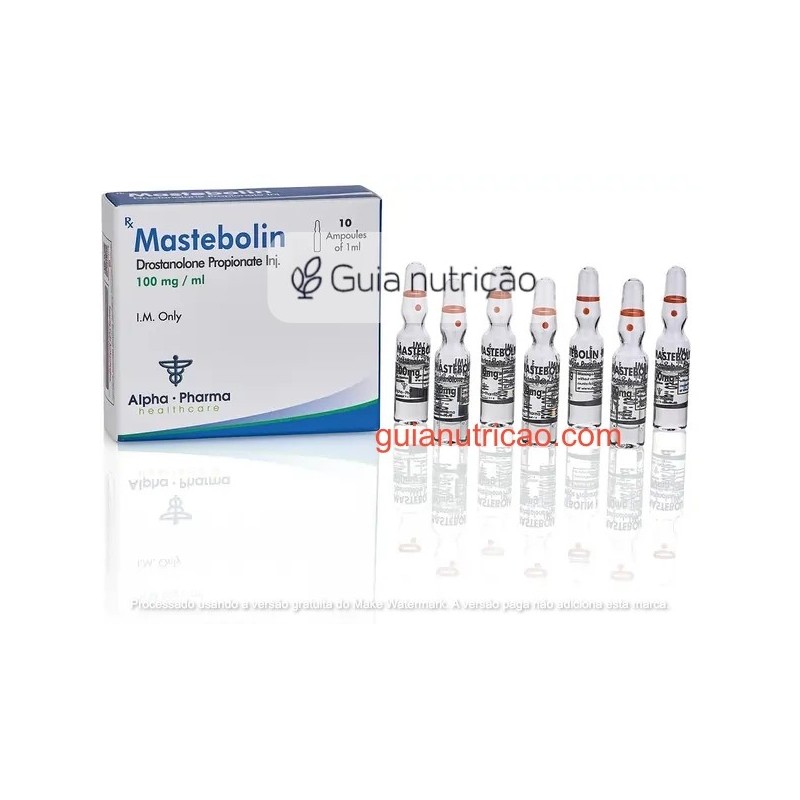 Masteron Propionato 10 Ampolas 100mg/ml - Alpha Pharma Masteron Propionato 10 Ampolas 100mg/ml - Alpha Pharma