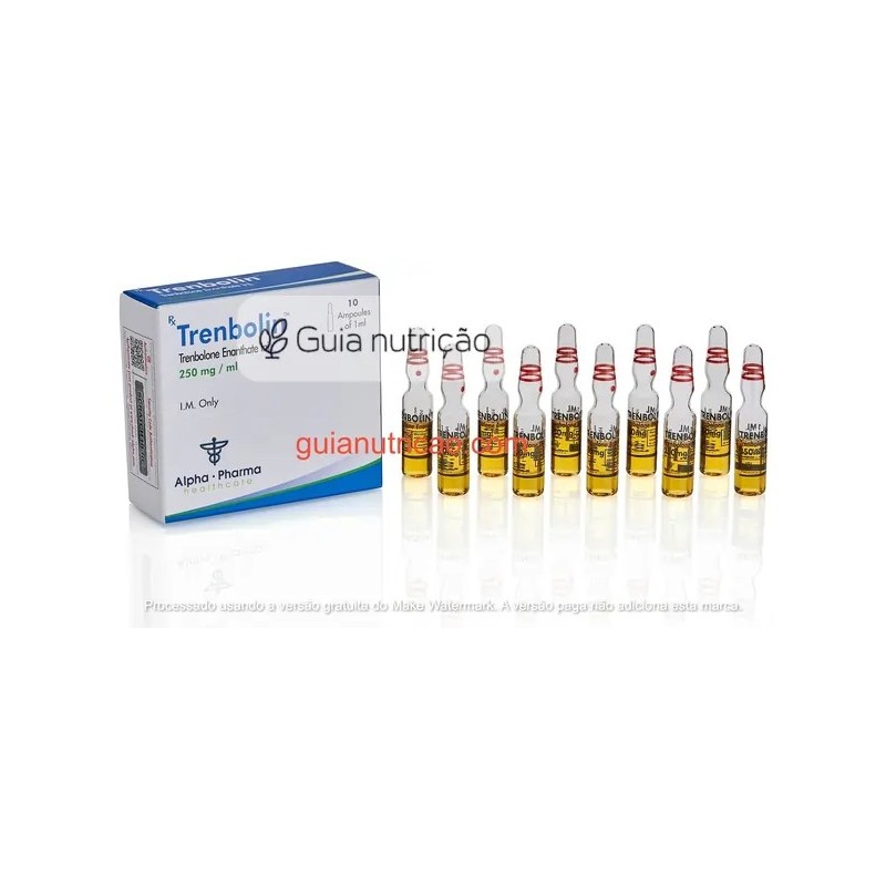 Trembolna Enantato 250mg/ml 10 Ampolas - Alpha Pharma Trembolna Enantato 250mg/ml 10 Ampolas - Alpha Pharma
