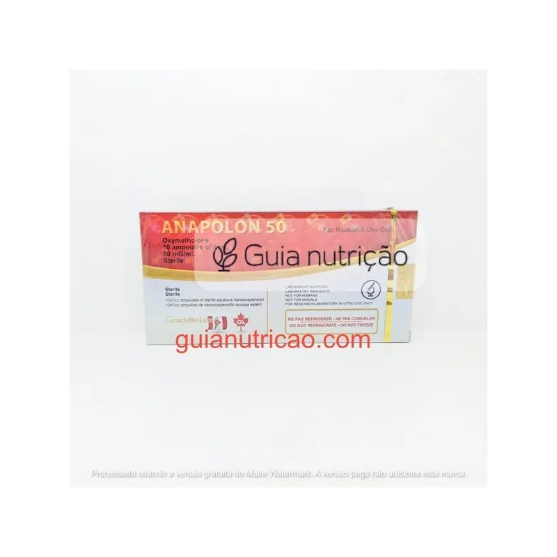 Hemogenin (Anapolon 50) 50mg/ml 10 Ampolas - Canada Labs Hemogenin (Anapolon 50) 50mg/ml 10 Ampolas - Canada Labs