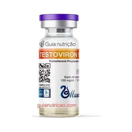 Propionato de Testosterona 10ml 100mg/ml - Muscle Pharma