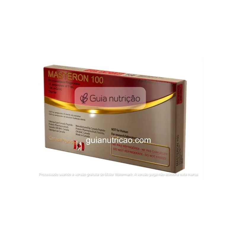 Masteron Propiontato 100mg 10 Ampolas - Canada Labs Masteron Propiontato 100mg 10 Ampolas - Canada Labs