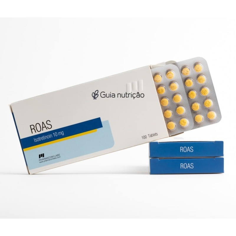 Isotretinoina 10 mg (Roacutan) 100 Comprimidos - Pharmacom