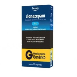 Clonazepam 2mg 30 Comprimidos Genérico: Comprar, Preço e Guia Completo