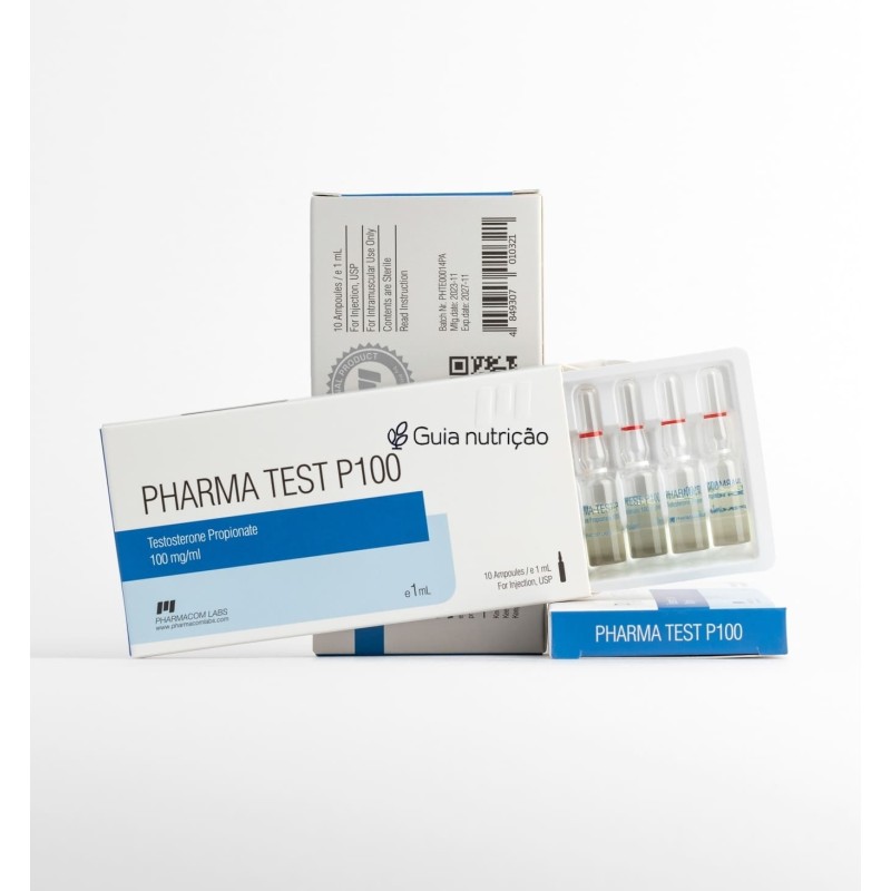 Propionato de testosterona 100mg 10 Ampolas - Pharmacom