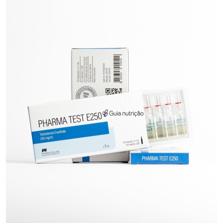Enantato de Testosterona 250mg/ml 10 Ampolas - Pharmacom
