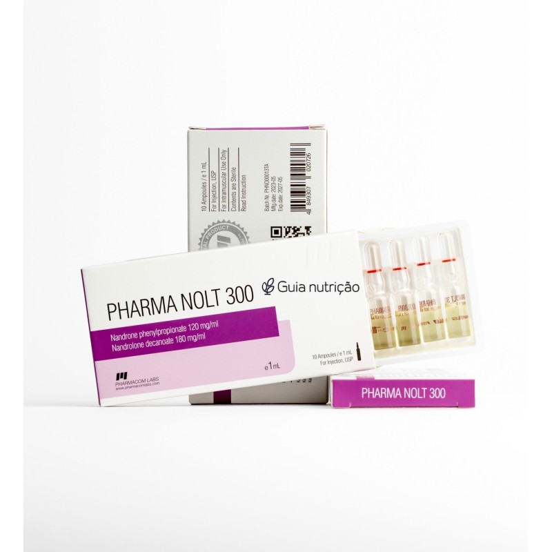 Fenil + Decanoato de Nandrolona 300mg/ml 10 Ampolas - Pharmacom