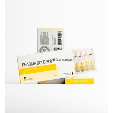Boldenona 300mg/ml 10 Ampolas - Pharmacom