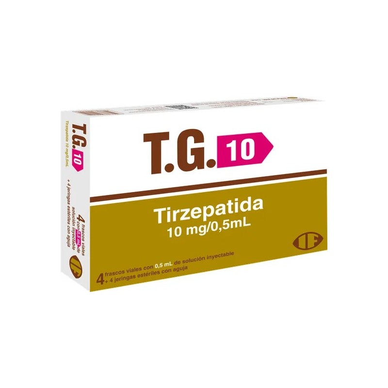 Tirzepatida T.G (Mounjaro) 10mg - Indufar