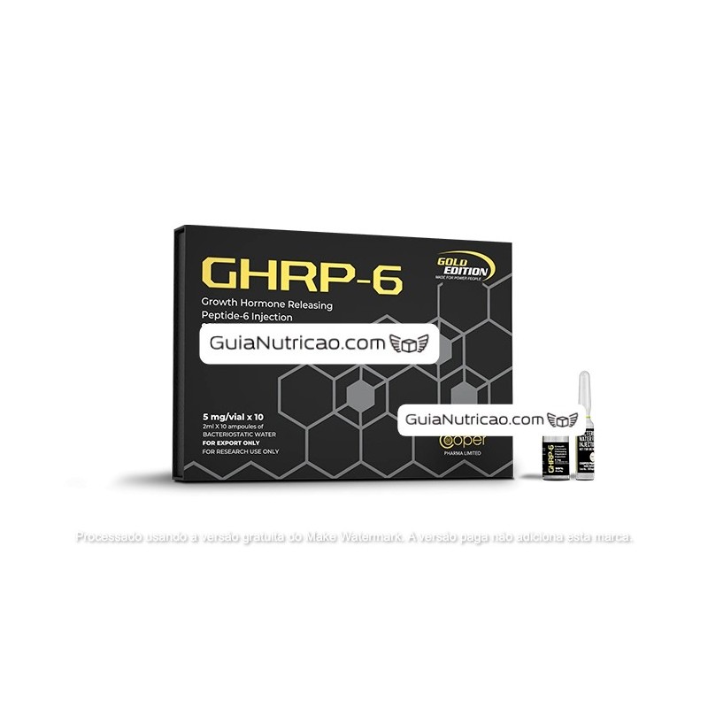 Peptídeo GHRP-6 10x5mg- Cooper Pharma