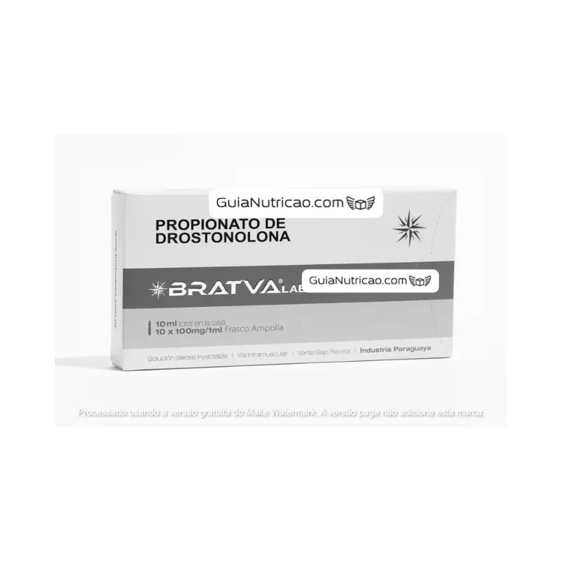 Masteron Propionato (Drostanolona) 100mg/ml 10x1ml - Bravta Labs