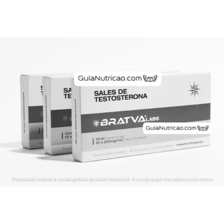 Durateston 250mg/ml 10 Ampolas - Bratva Labs