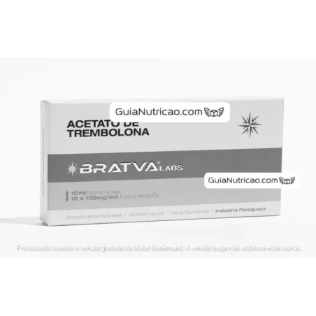Trembolona Acetato 100mg 10 Ampolas - Bratva Labs