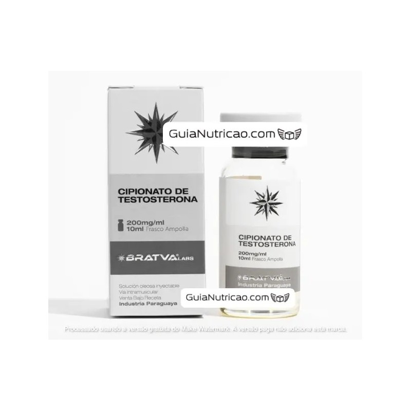 Cipionato de Testosterona 200mg/ml Bratva Labs – Comprar com segurança na entrega