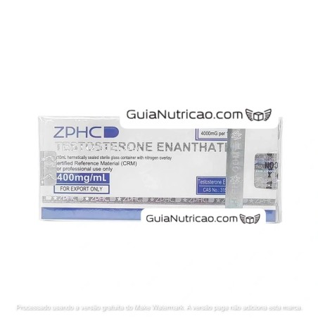 Enantato de Testosterona 400mg/ml 10ml - ZPHC