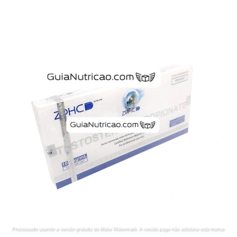 Propionato de testosterona 100mg/ml 10x1ml - ZPHC