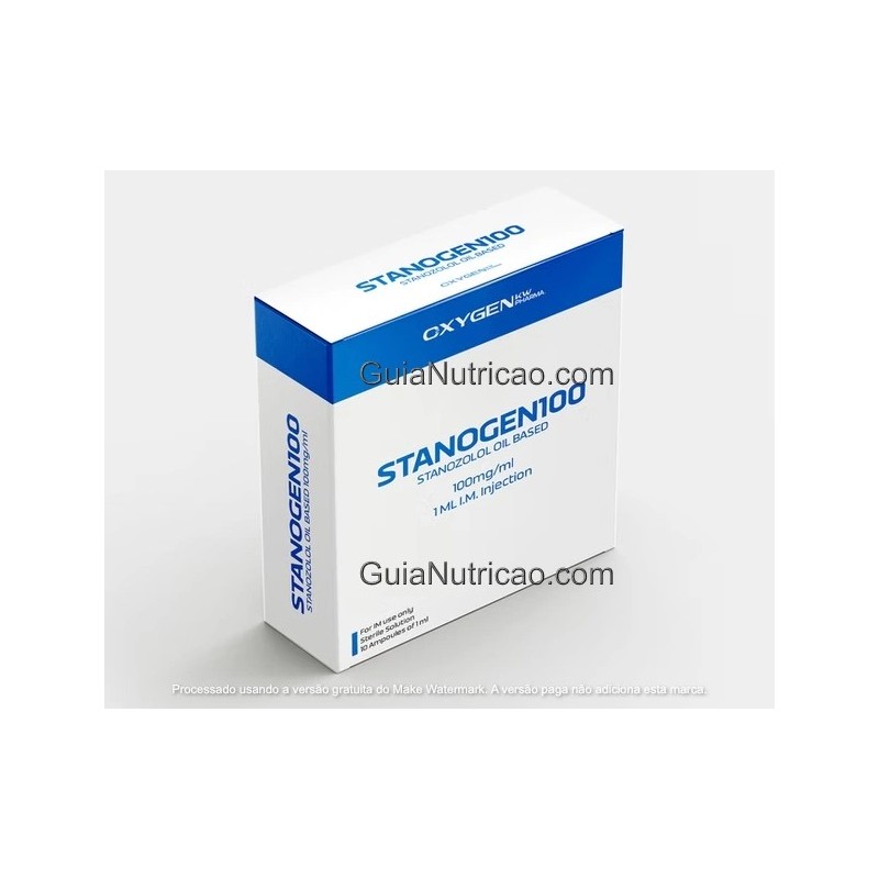 Stanozolol oleoso (Stanogen) 100mg/ml 10x1ml - Oxygen KW