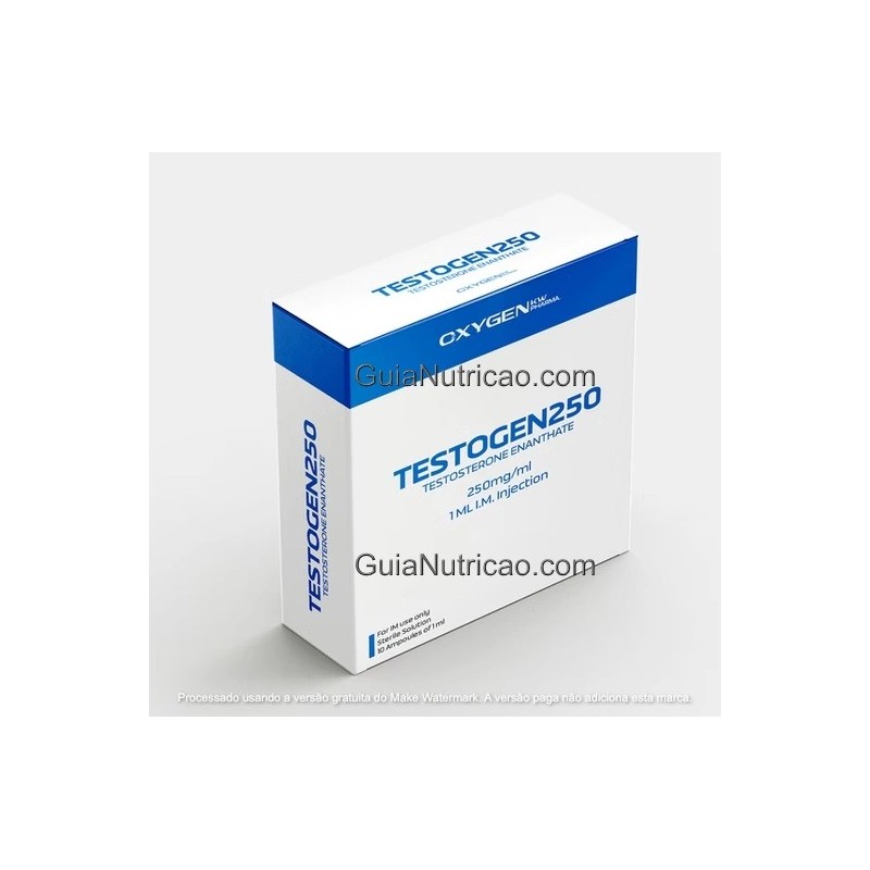 Enantato de testosterona (Testogen) 250mg/ml 10x1ml - Oxygen KW