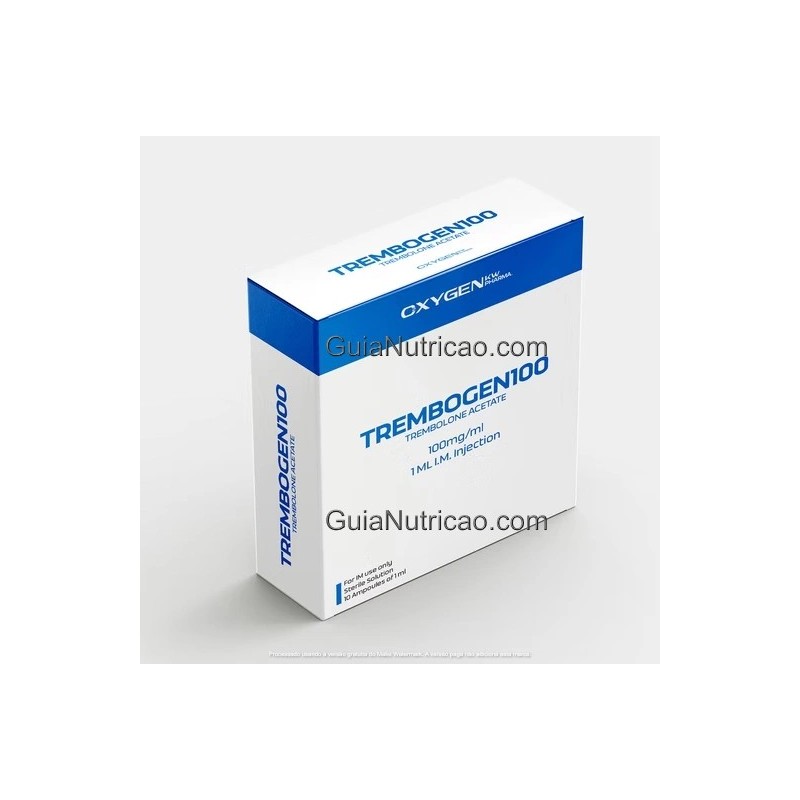 Trembogen 100mg Oxygen KW | Acetato de Trembolona 10 ampolas