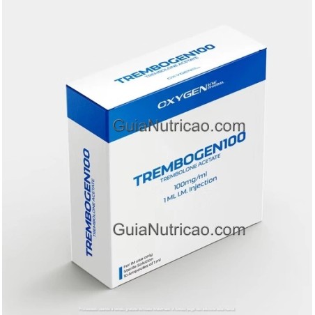 Trembogen 100mg Oxygen KW | Acetato de Trembolona 10 ampolas