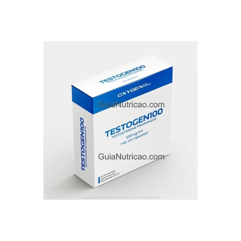 Propionato de testosterona (Testogen) 100mg/ml 10x1ml - Oxygen KW