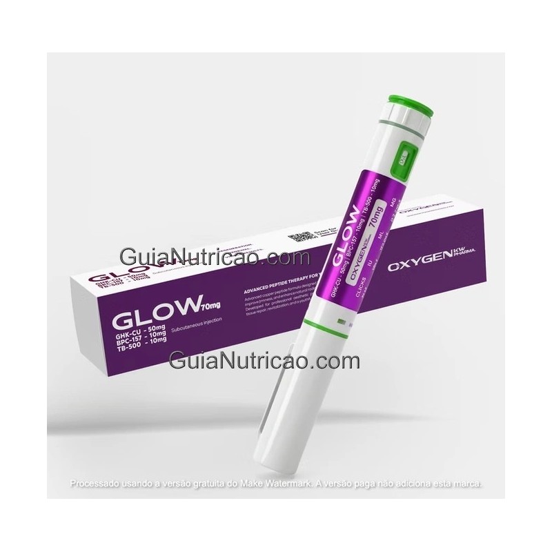 Glow Caneta 70mg Oxygen KW | Glutationa Injetável Pele