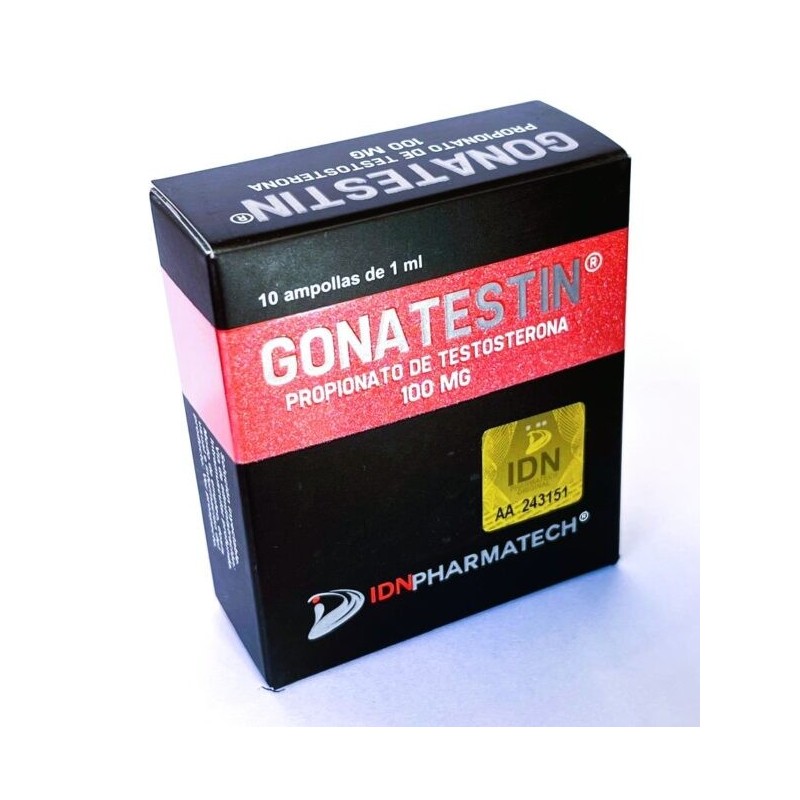 Propionato de testosterona 100mg/ml 10 Ampolas - IDN Pharmatech