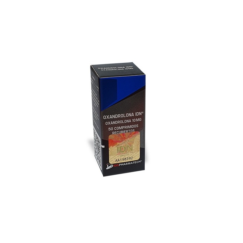 Oxandrolona 10mg 50 Comprimidos - IDN Pharmatech