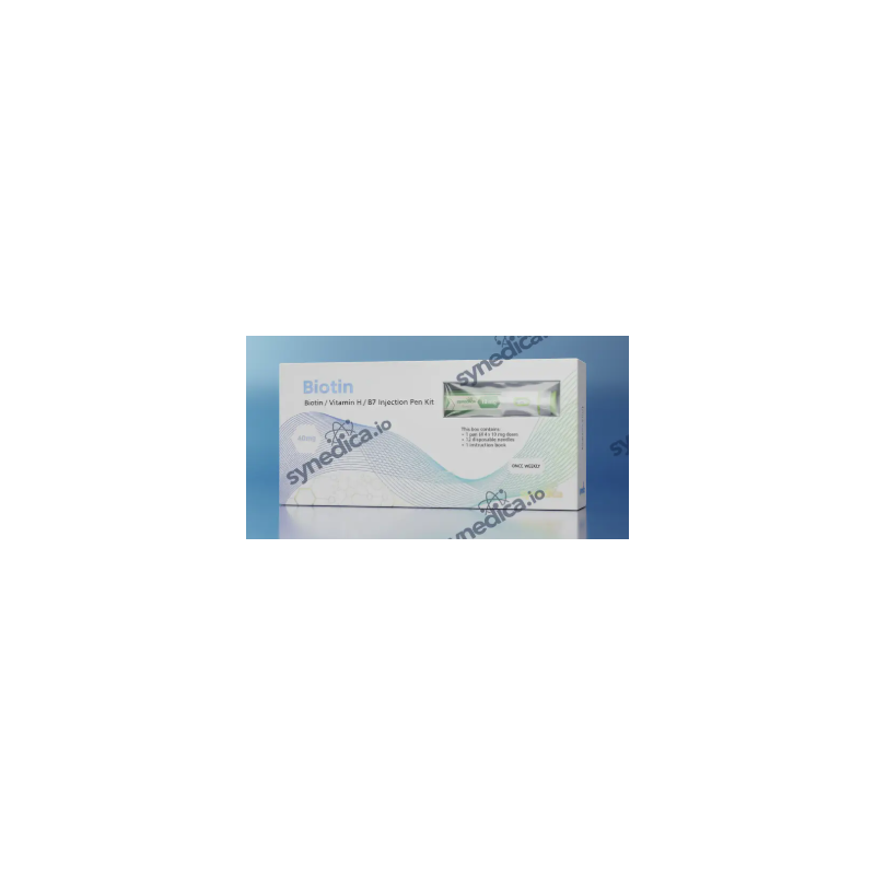 Biotina 40mg (Caneta) - Synedica